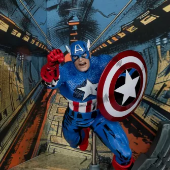 Akcione figure - Marvel Collection PVC Statue 1/10 Captain America (Captain America #100) (12 cm)