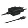 Super univerzalni adapter 25W TipC, sa kablom crni
