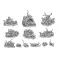 3D Printed - Animals - SWARM OF RATS