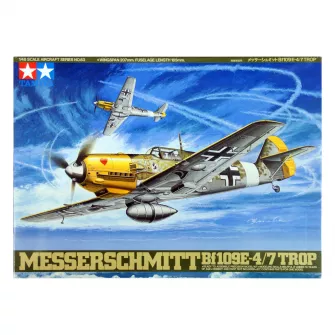 Motorna vozila - 1:48 Ger. Messerschmitt BF109E-4/7 Trop