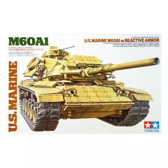 Vojna vozila i tenkovi - 1:35 US Mar.MBT M60A1 w/Reacti. Armor(3)