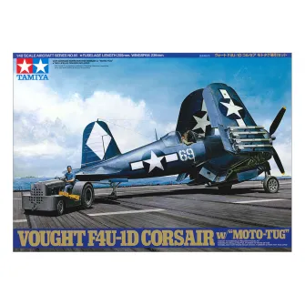 Avioni i helikopteri - 1:48 US Vought F4U-1D Cors.w/ 'Moto-Tug'