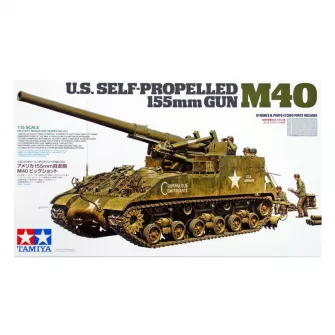Vojna vozila i tenkovi - 1:35 US M40 155mm Howitzer SPG (8)