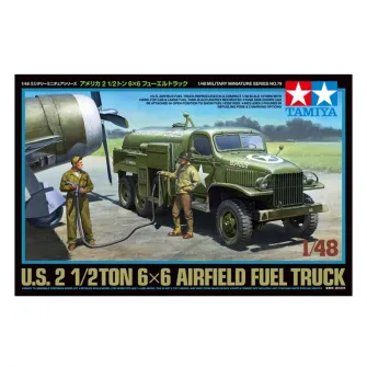 Vojna vozila i tenkovi - 1:48 US 2.5to 6x6 Airf. Fuel Truck (2)
