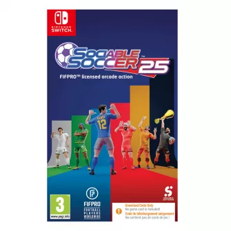 Nintendo Switch igre - Switch Sociable Soccer 2025 (CIAB)