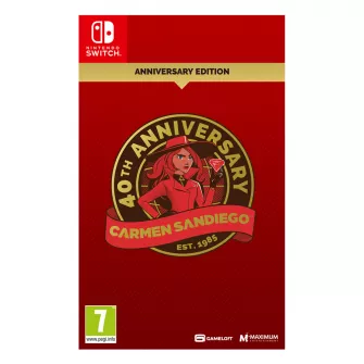 Nintendo Switch igre - Switch Carmen Sandiego 40th Anniversary Edition