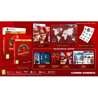 Playstation 5 igre - PS5 Carmen Sandiego 40th Anniversary Edition