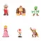 Super Mario Bros - Mario Yoshi Luigi (mini set of 6pcs) v4