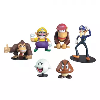Akcione figure - Super Mario Bros - Mario Characters set (6pcs) v3