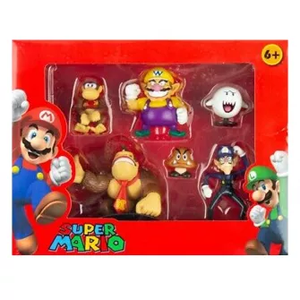 Akcione figure - Super Mario Bros - Mario Characters set (6pcs) v3