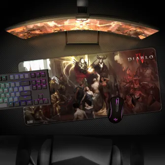 Podloge za miševe - Diablo IV - Inarius And Lilith XL Mousepad