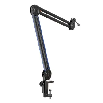 Streaming oprema - Fifine BM63 Super Steady Full Metal Heavy Microphone Boom Arm Stand - Black