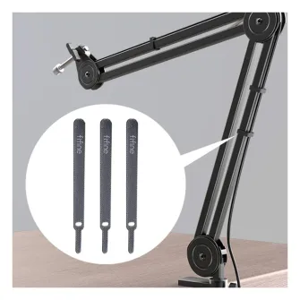 Streaming oprema - Fifine BM63 Super Steady Full Metal Heavy Microphone Boom Arm Stand - Black