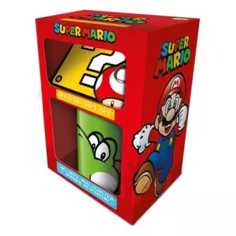 Šolje i čaše - Super Mario (Yoshi) Mug Coaster Keychain Gift Set