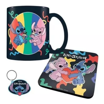 Šolje i čaše - Lilo & Stitch (You're my fave) Mug Coaster Keychain Gift Set