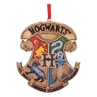 Merchandise razno - Harry Potter Hogwarts Crest Hanging Ornament 8cm
