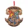 Harry Potter Hogwarts Crest Hanging Ornament 8cm