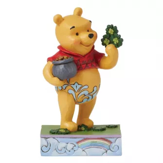 Ukrasne figure - Lucky Ol' Bear Winnie The Pooh With Clover