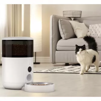 Smart uređaji za kućne ljubimce - NutriVue Feeder with Camera with Stainless Steel Bowl