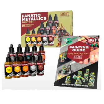 Boje za makete - Warpaints Fanatic: Metallics Set