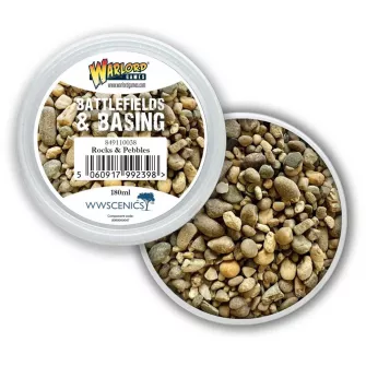 Pribor i oprema za makete - Battlefields & Basing: Rocks & Pebbles (180ml)