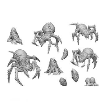 Warhammer pribor i oprema - 3D Printed - Wargames Miniatures- MONSTER SPIDERS