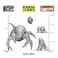 3D Printed - Wargames Miniatures- MONSTER SPIDERS