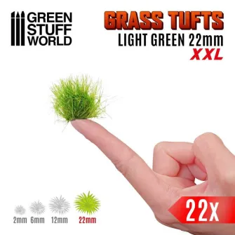 Warhammer pribor i oprema - Grass TUFTs XXL 2mm Light Green