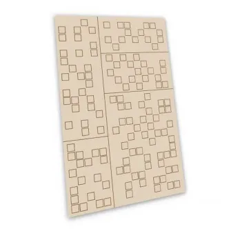Warhammer pribor i oprema - Self-Adhesive stencils - Digital Camo