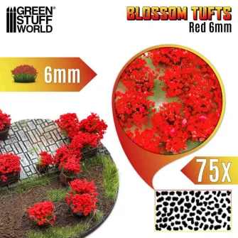Warhammer pribor i oprema - Red Flowers Shrub TUFT