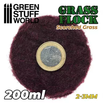 Warhammer pribor i oprema - Grass Flock - SCORCHED BROWN 2-3mm (200ml)