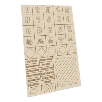 Warhammer pribor i oprema - Self-Adhesive stencils - Industrial