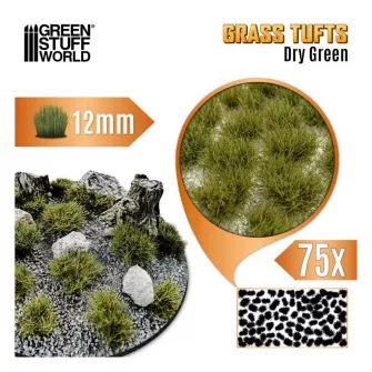 Warhammer pribor i oprema - Grass TUFTs XXL 12mm - DRY GREEN