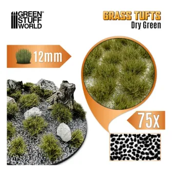 Warhammer pribor i oprema - Grass TUFTs XXL 12mm - DRY GREEN
