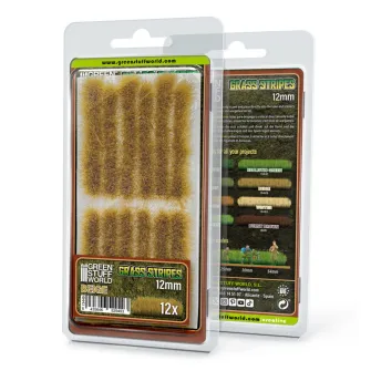 Warhammer pribor i oprema - Grass STRIPES 12mm - BEIGE
