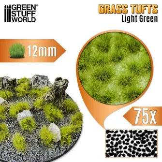 Warhammer pribor i oprema - Grass TUFTs XXL 12mm - LIGHT GREEN