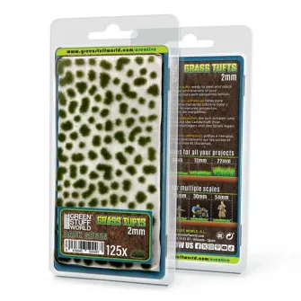Warhammer pribor i oprema - Grass TUFTs XXL 2mm Dark Green