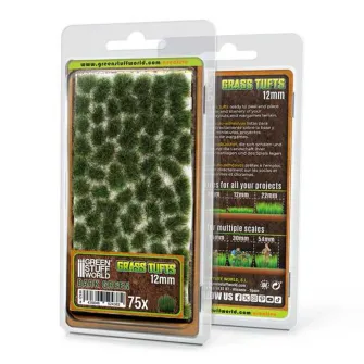 Warhammer pribor i oprema - Grass TUFTs XXL 12mm - DARK GREEN