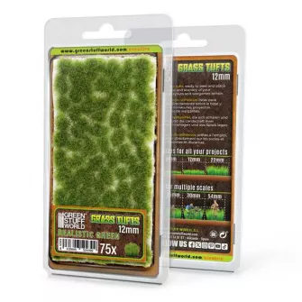 Warhammer pribor i oprema - Grass TUFTs XXL 12mm - REALISTIC GREEN