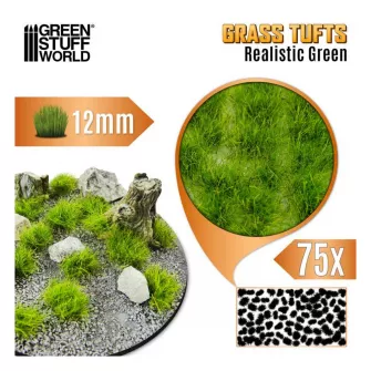 Warhammer pribor i oprema - Grass TUFTs XXL 12mm - REALISTIC GREEN