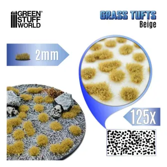Warhammer pribor i oprema - Grass TUFTs XXL 2mm Beige