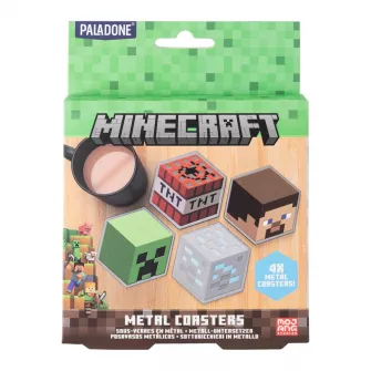 Merchandise razno - Minecraft Metal Coasters