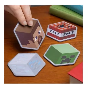 Merchandise razno - Minecraft Metal Coasters