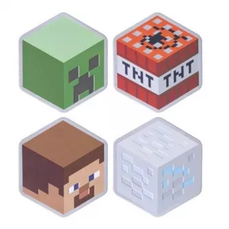Merchandise razno - Minecraft Metal Coasters