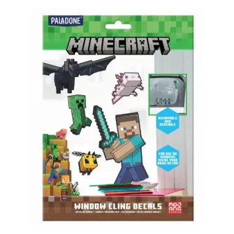 Merchandise razno - Minecraft Window Cling Decals