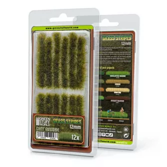 Warhammer pribor i oprema - Grass STRIPES 12mm - DRY GREEN