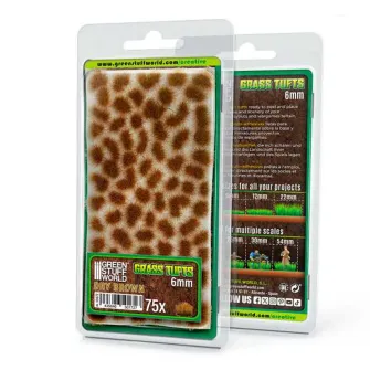 Warhammer pribor i oprema - Grass TUFTs XXL 6mm - DRY BROWN