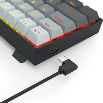 Gejmerske tastature - Fizz K617 RGB black, Wired Keyboard, Magnetic