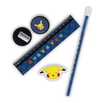 Notesi i olovke - Pokemon - Pikachu Stationery 4 in 1 Set