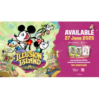 Playstation 5 igre - PS5 Disney Illusion Island Starring Mickey & Friends